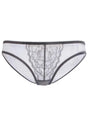 Enchante Lace Light Gray Bikini Underwear - HSIA