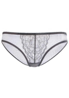 Enchante Lace Mid Rise Bikini Underwear - HSIA