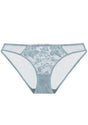 HSIA Breathable Sexy Lace Pewter Blue Bikini Underwear - HSIA