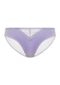 Foxy Satin Floral Lace Bikini Underwear - HSIA