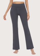 SONGFUL Smooth High Waisted Bootcut Yoga Sports Pants - HSIA