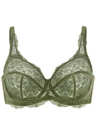 HSIA Black All-Over Floral Lace Bra - HSIA
