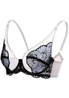 HSIA Blossom Black Unlined Lace Bra - HSIA
