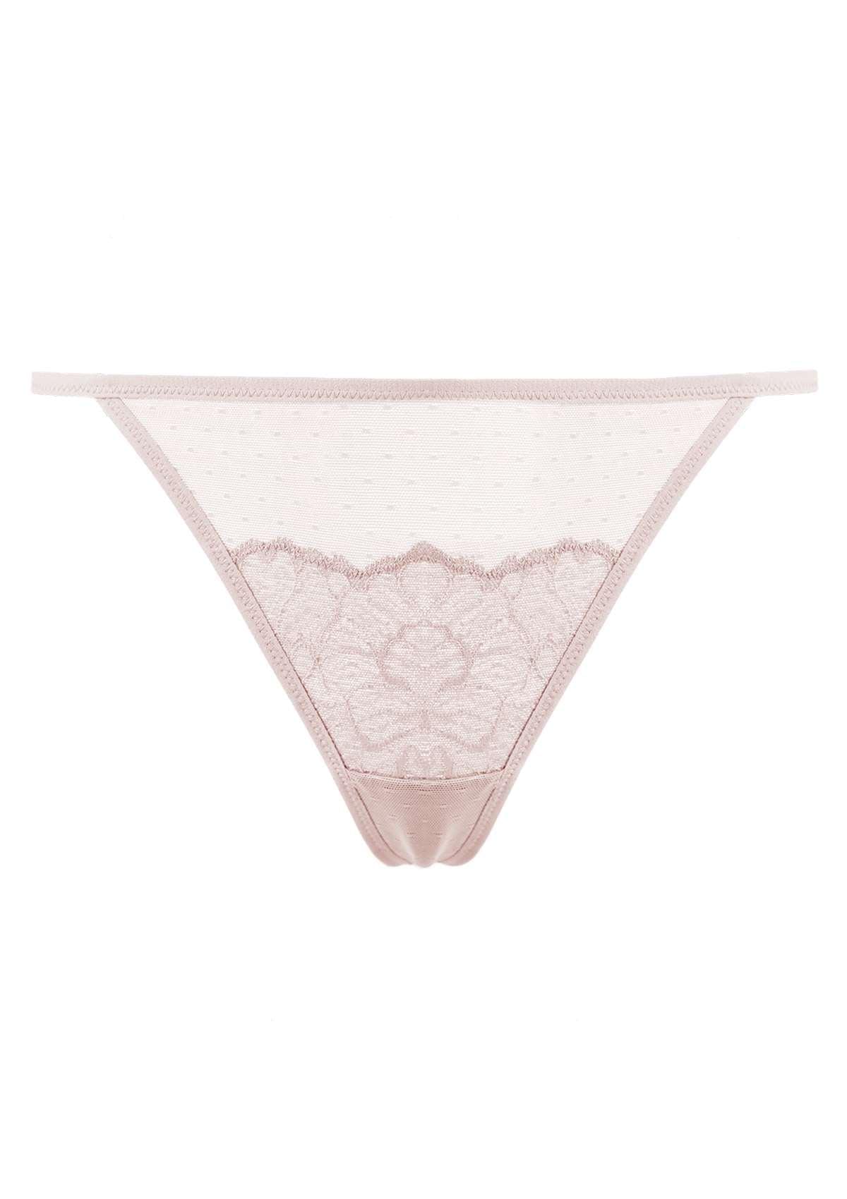HSIA Blossom Lace String Thongs 3 Pack - HSIA