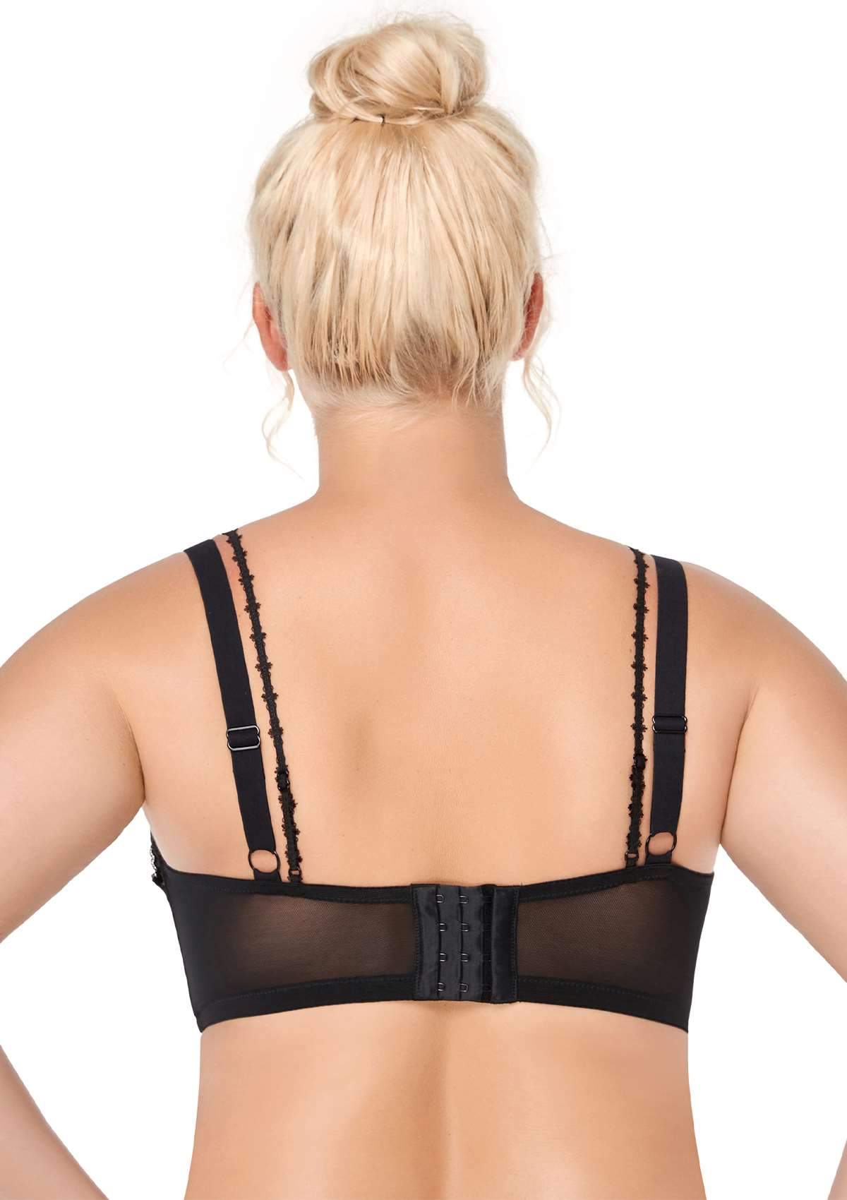 Overkill Double Straps Full Lace Bra - HSIA