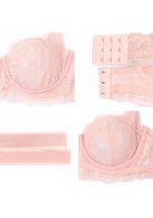 I Do Floral Lace Unlined Balconette Bra - HSIA