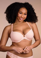 Serena Front-Close Lace-Back Underwire Bra - HSIA