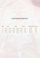 HSIA Lace Long Sleeve Teddy - HSIA