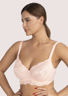 HSIA Purple Sunflower Underwire Lace Bra - HSIA