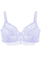 HSIA Purple Sunflower Underwire Lace Bra - HSIA