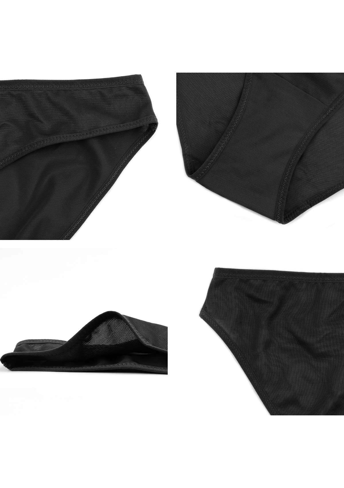 Billie Smooth Sheer Mesh Bikini Underwear - HSIA
