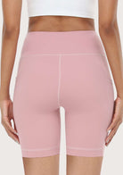 LEAPX Fluent High-Waist Sports Bike Shorts - HSIA
