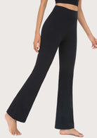 SONGFUL Smooth High Waisted Bootcut Yoga Sports Pants - HSIA